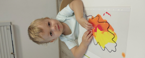 Jesienny - liść praca plastyczna