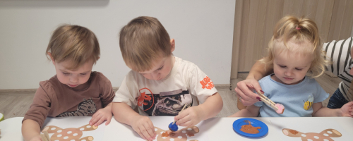 Miś - praca plastyczna