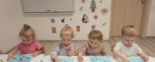 Świąteczna skarpetka - praca plastyczna