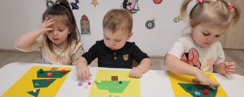 Choinka - praca plastyczna