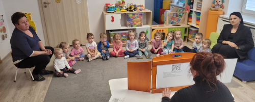 Wizyta Pani Uli z biblioteki