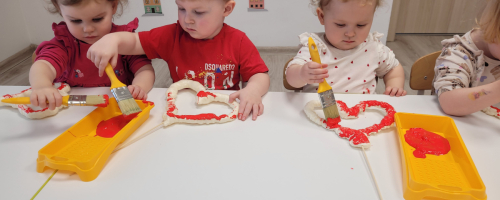 Serca - praca plastyczna